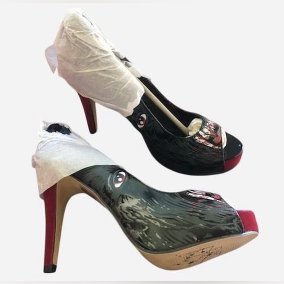 Iron Fist Shoes - NIB Iron Fist "Wolfbeater" Platform Pumps
